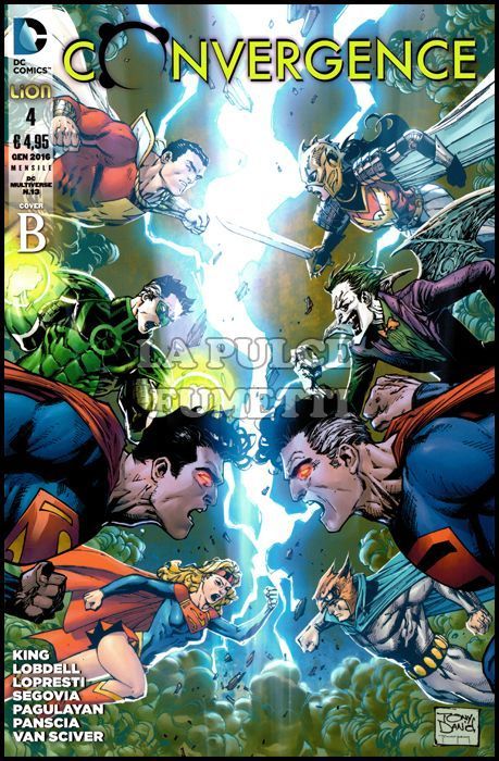 DC MULTIVERSE #    13 - CONVERGENCE 4 - COVER VARIANT B